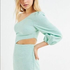 one shoulder dress new with tags